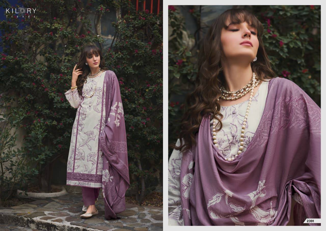 DESERT By KILORY TRENDS 2391 To 2394 Series Stylish Beautiful Colourful PURE LAWN COTTON Dresses At Wholesale Price
